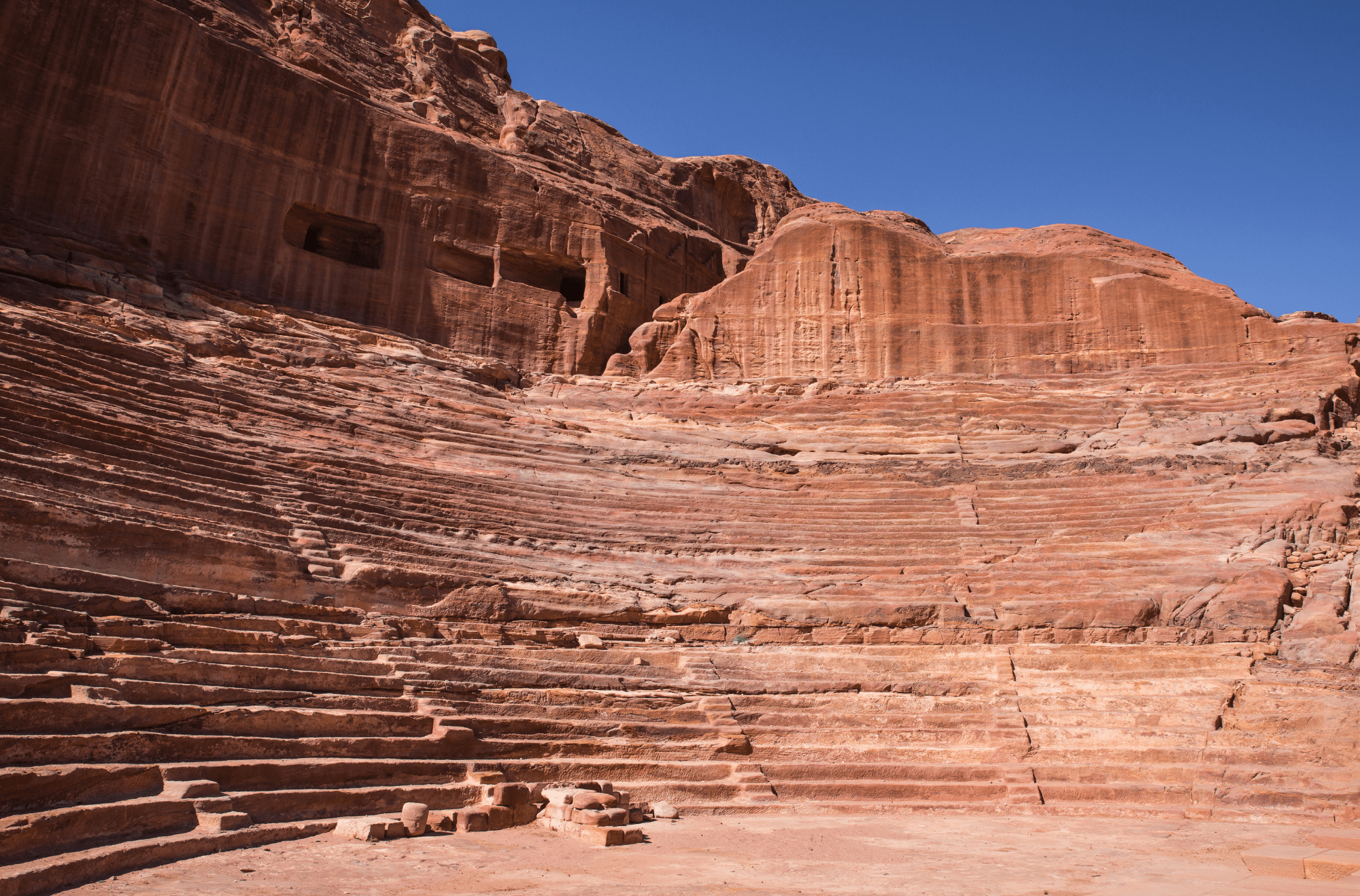 Il teatro Nabateo a Petra