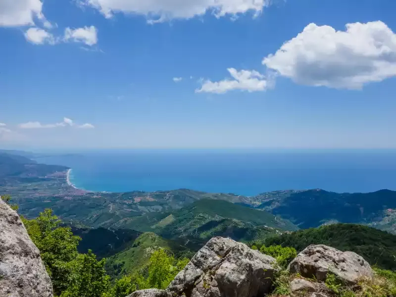 Costa del Cilento in Campania