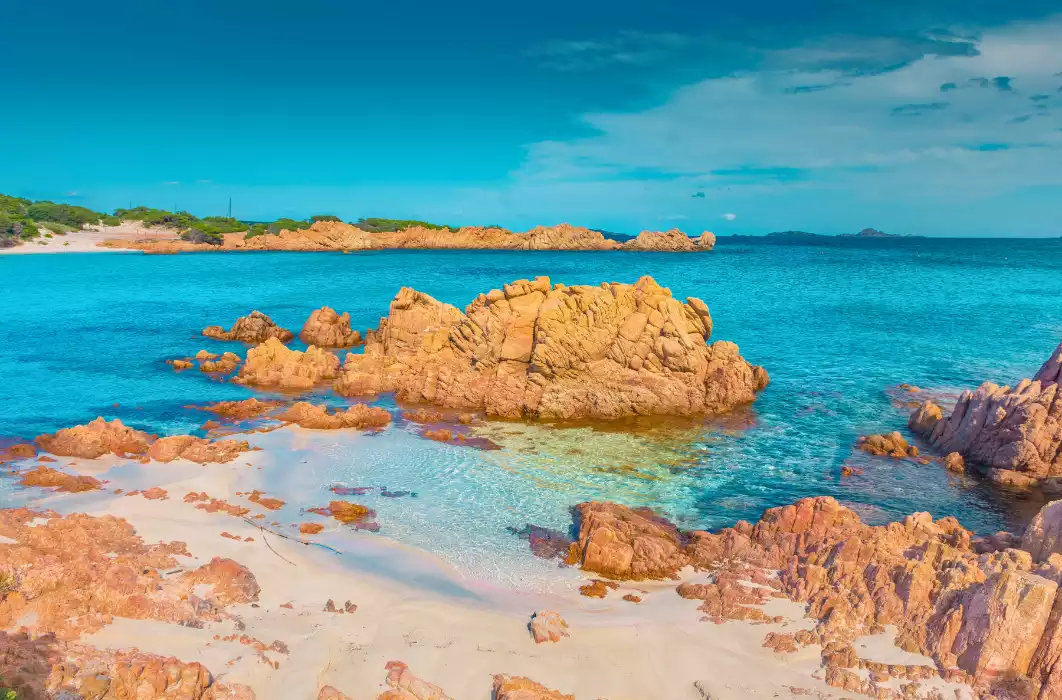 Spiaggia Rosa di Budelli nell'Arcipelago della Maddalena