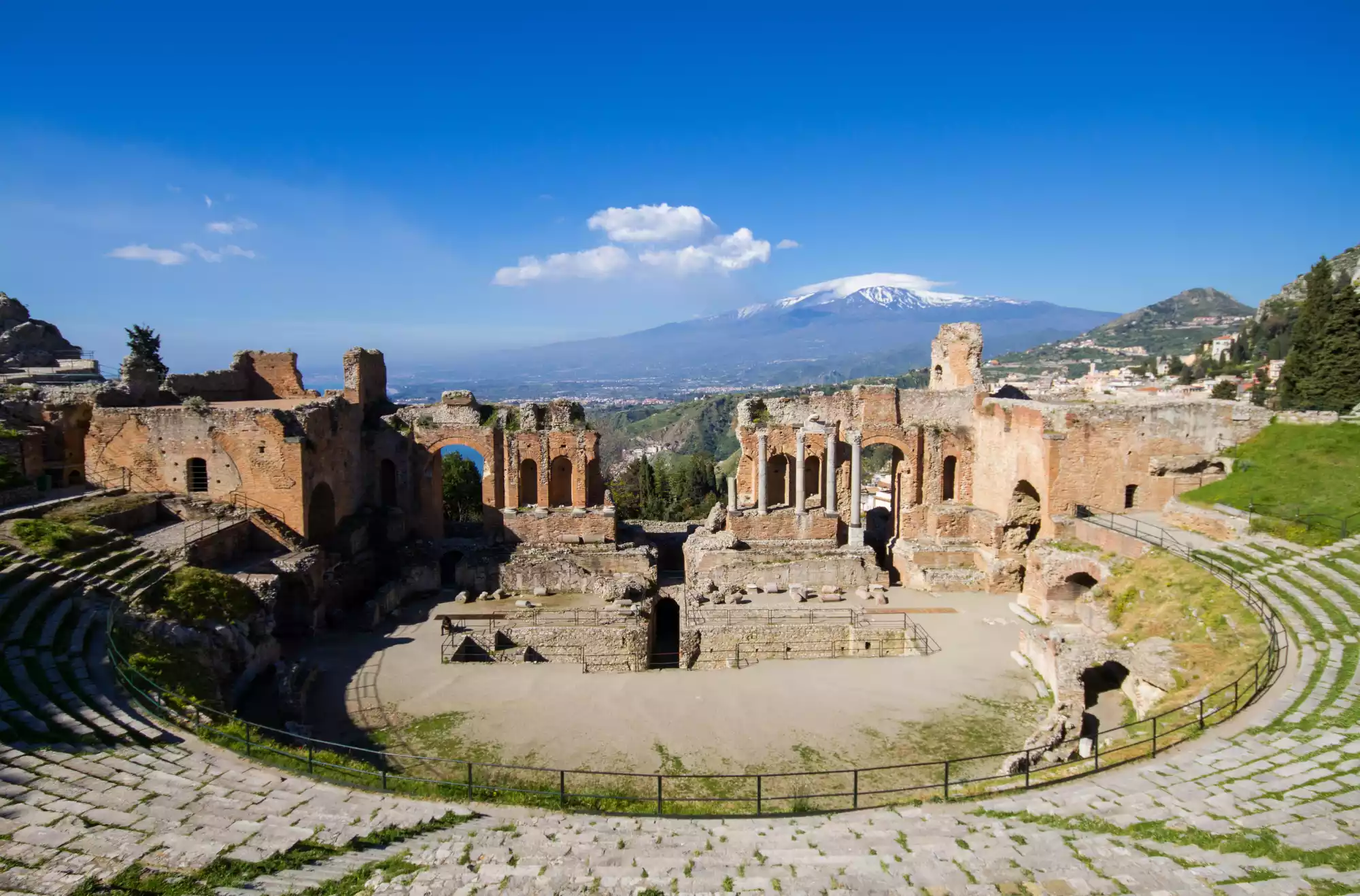 Il teatro greco antico di Taormina
