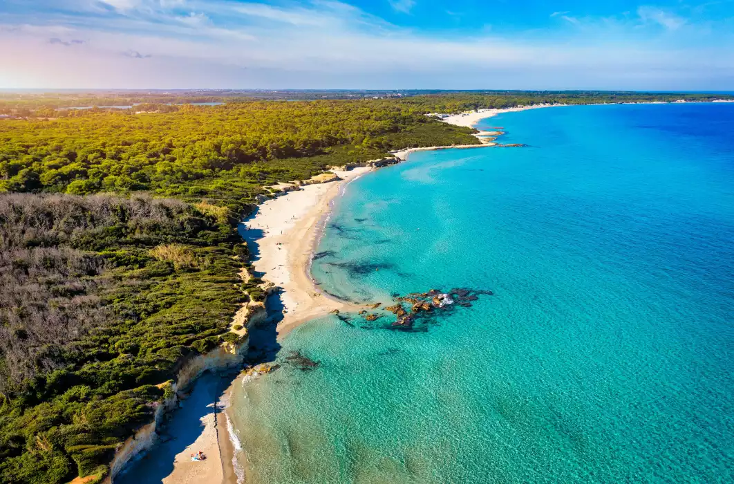 Baia dei Turchi vicino Otranto