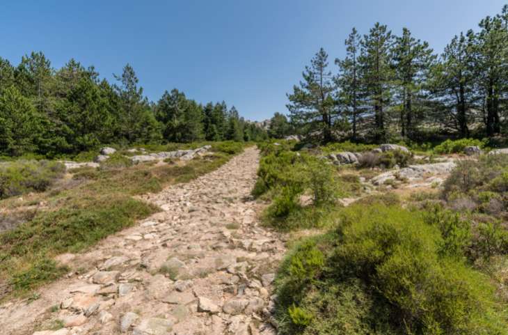 Monte Limbara in Gallura Sardegna