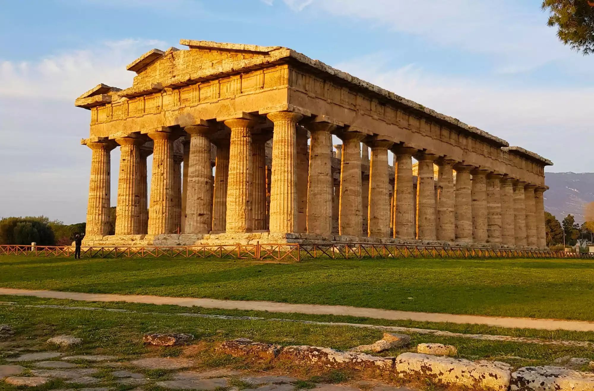 Il templio di Paestum in Cilento