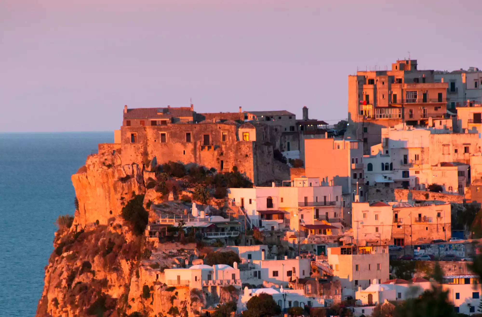 Tramonto su Peschici
