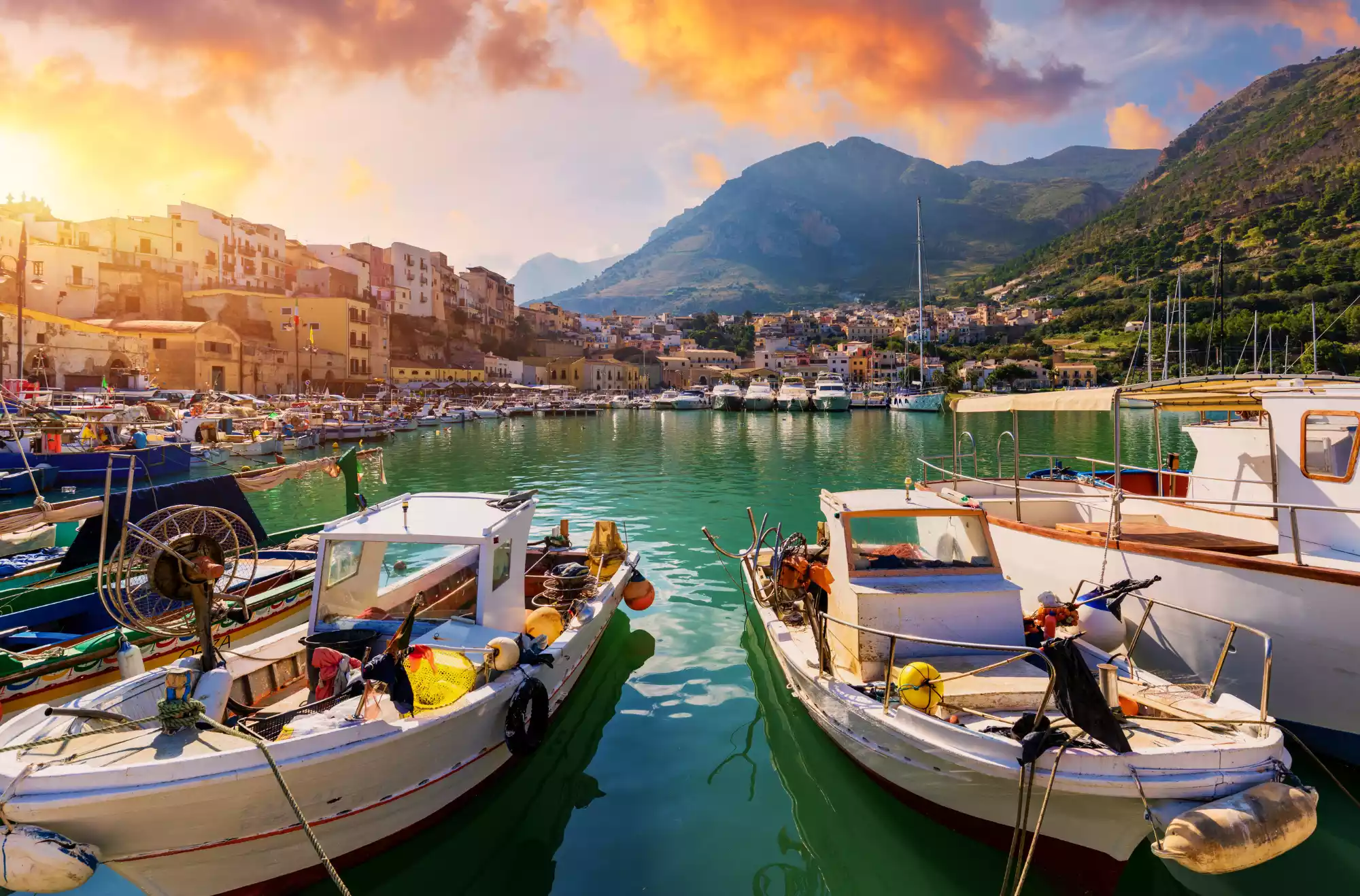 Castellammare del Golfo in Sicilia 