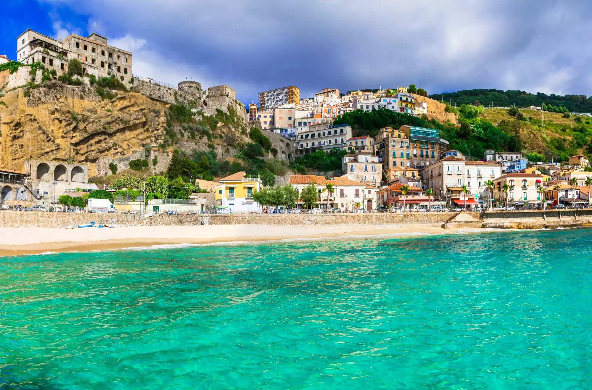 Spiaggia della Marina a Pizzo Calabro