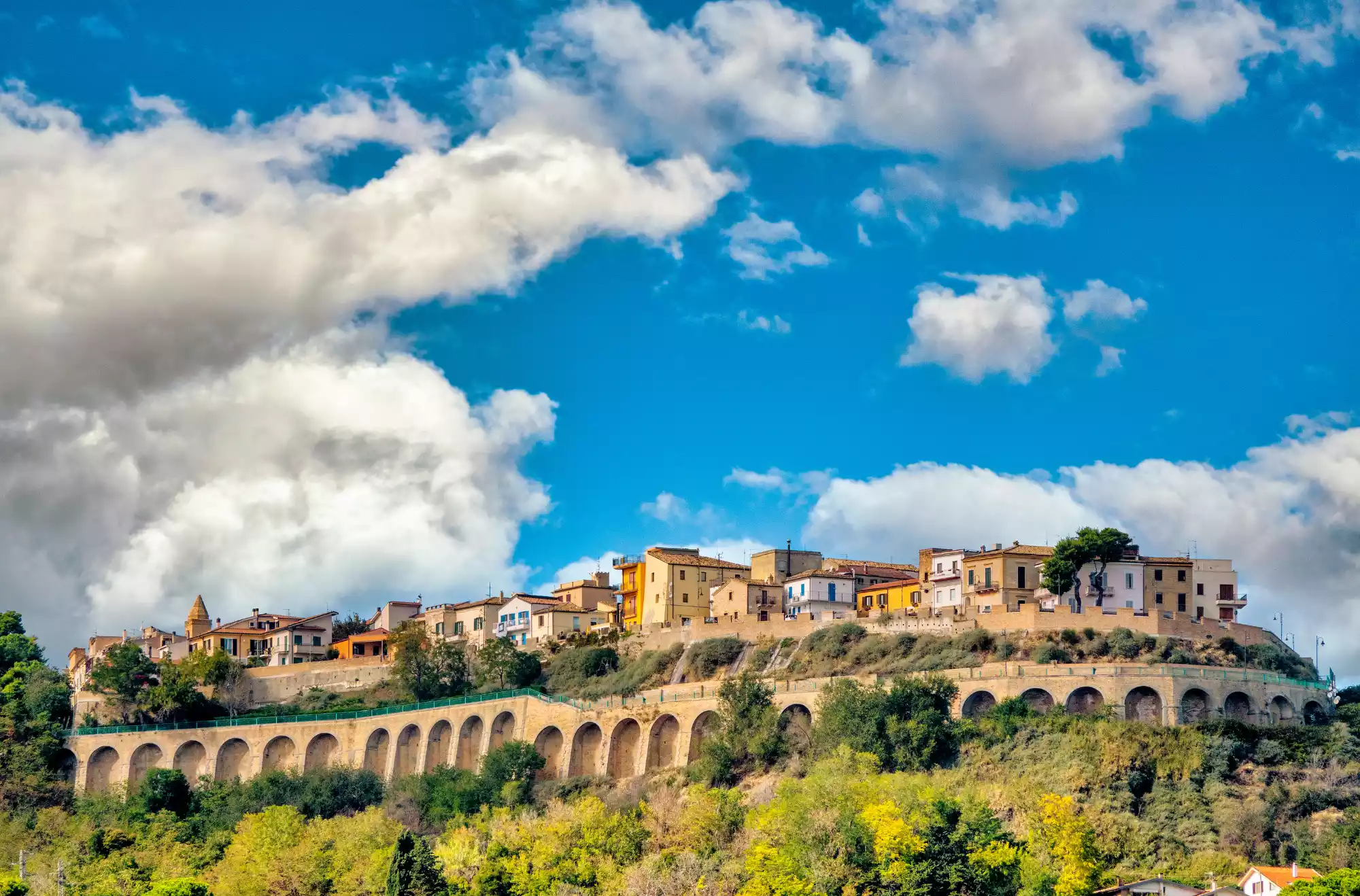Vista di Silvi Alta Paese