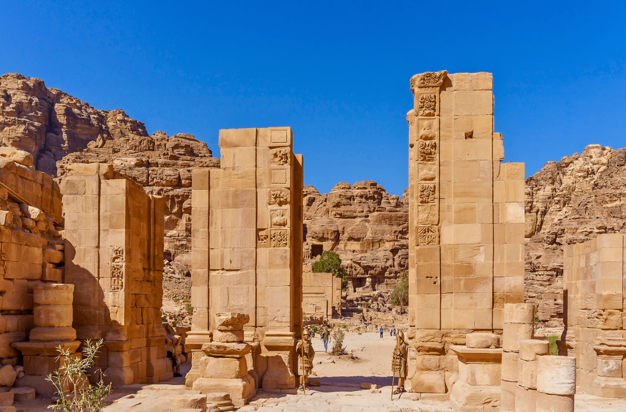 Il grande tempio di Petra