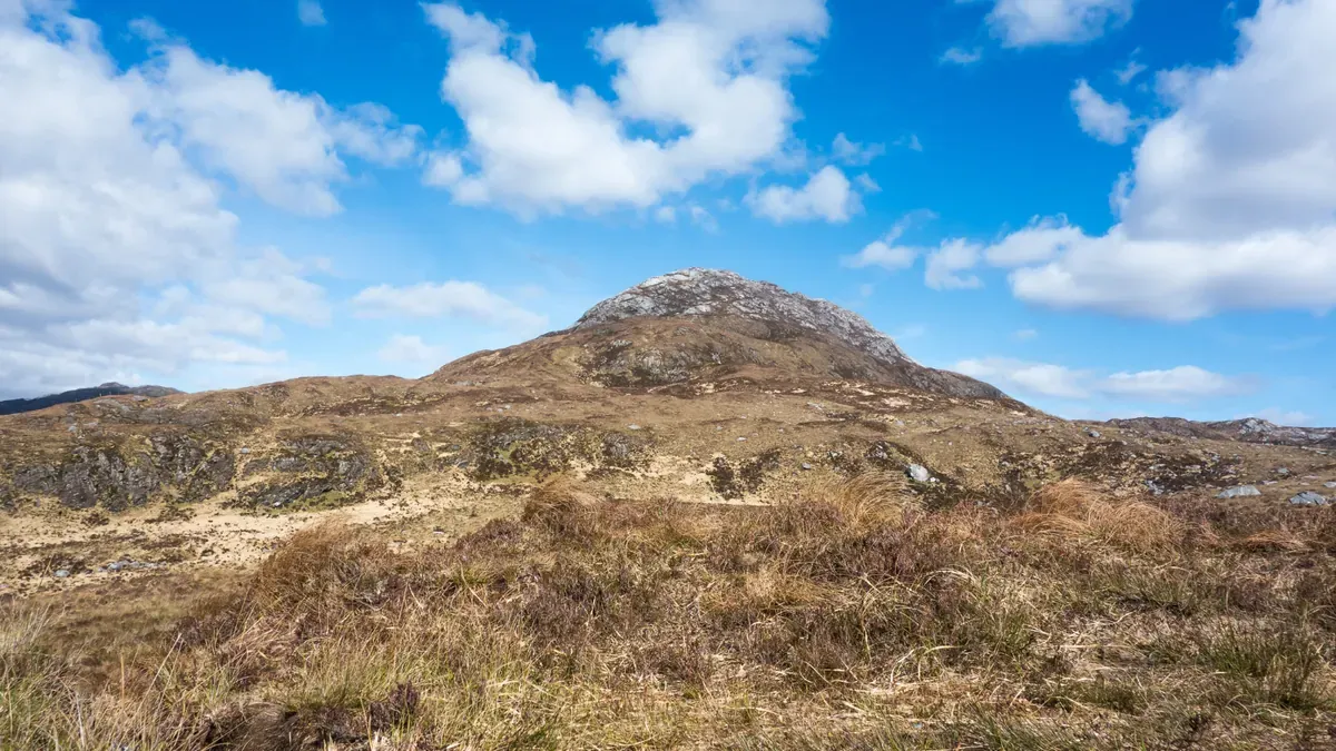 Paesaggio montuoso del Connemara in Irlanda