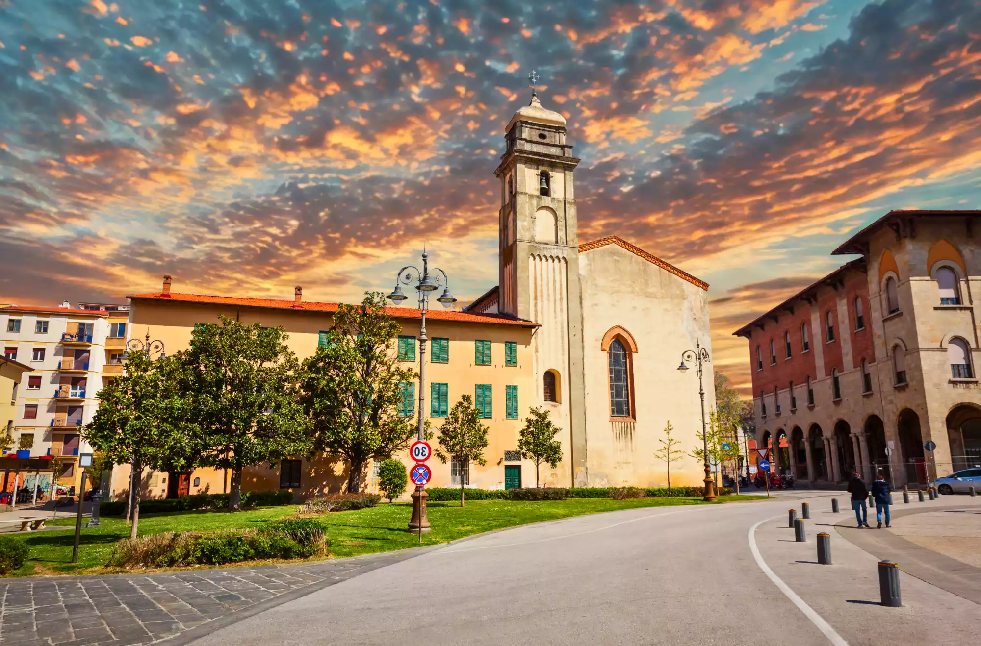 Piazza Vittorio Emanuele II a Pisa