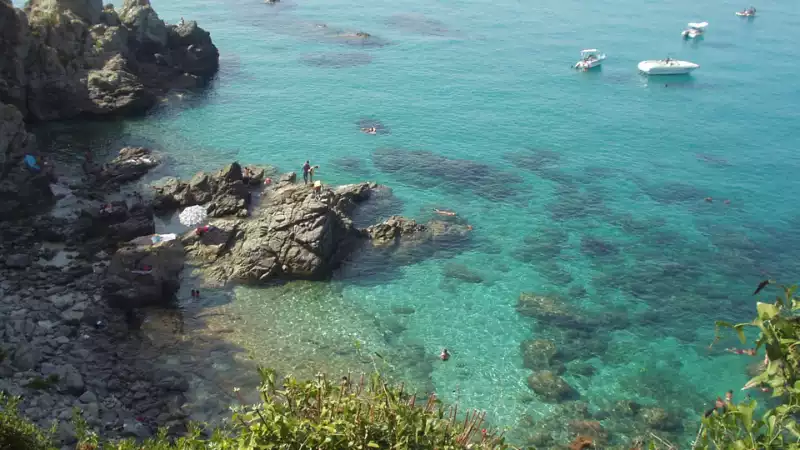 Spiaggia Paradiso del Sub a Zambrone, Calabria