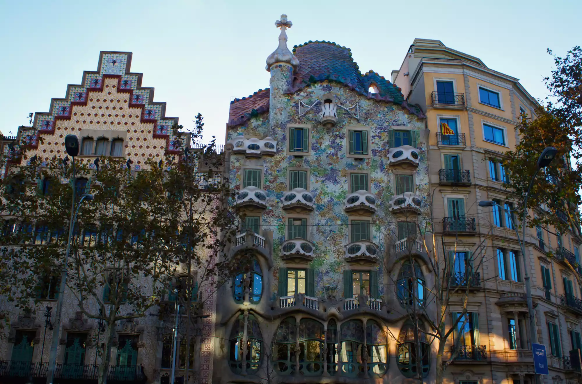Facciata di Casa Batlló a Barcellona