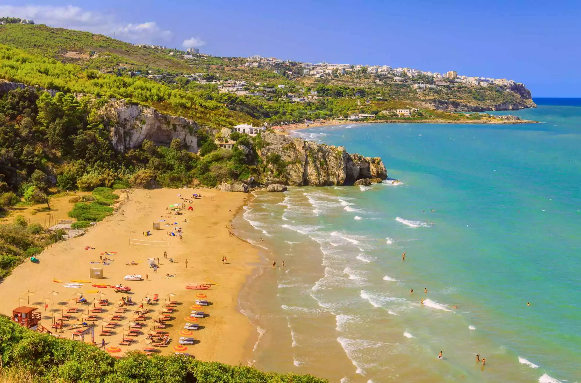 Spiaggia di Zaiana a Peschici