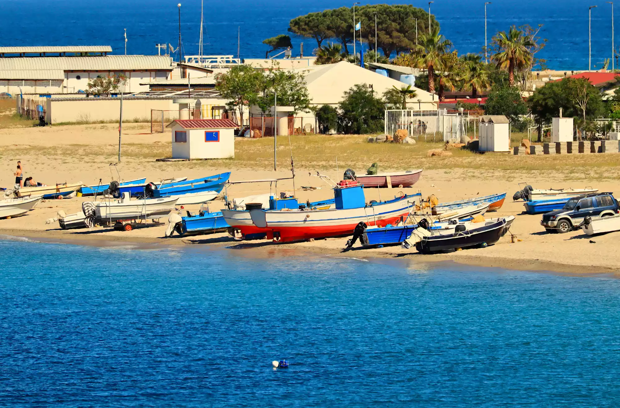 dettagli spiaggia di Soverato