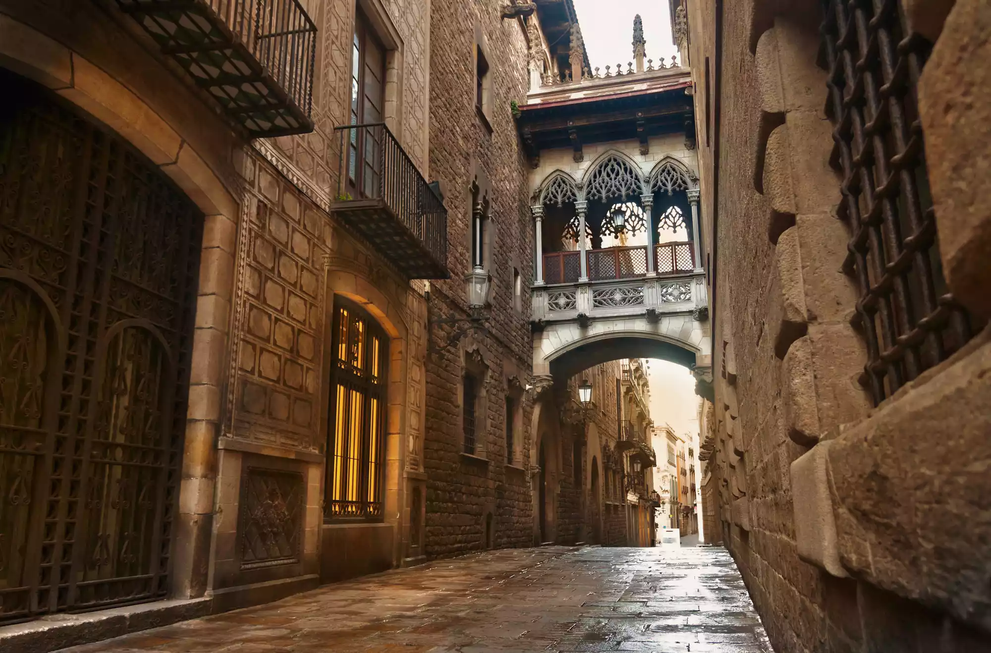 Barrio Gótico a Barcellona