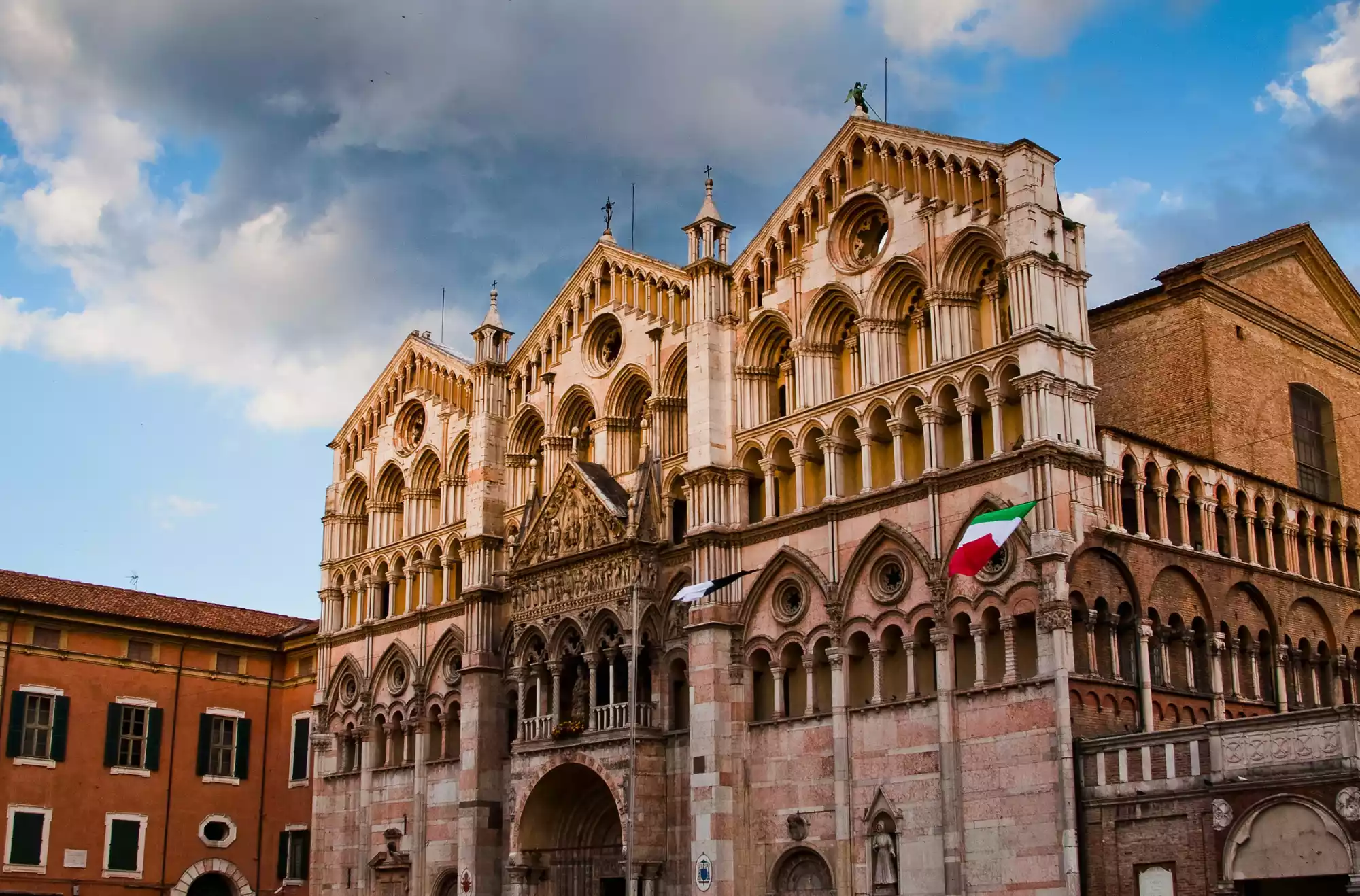 Facciata della Cattedrale di San Giorgio a Ferrara