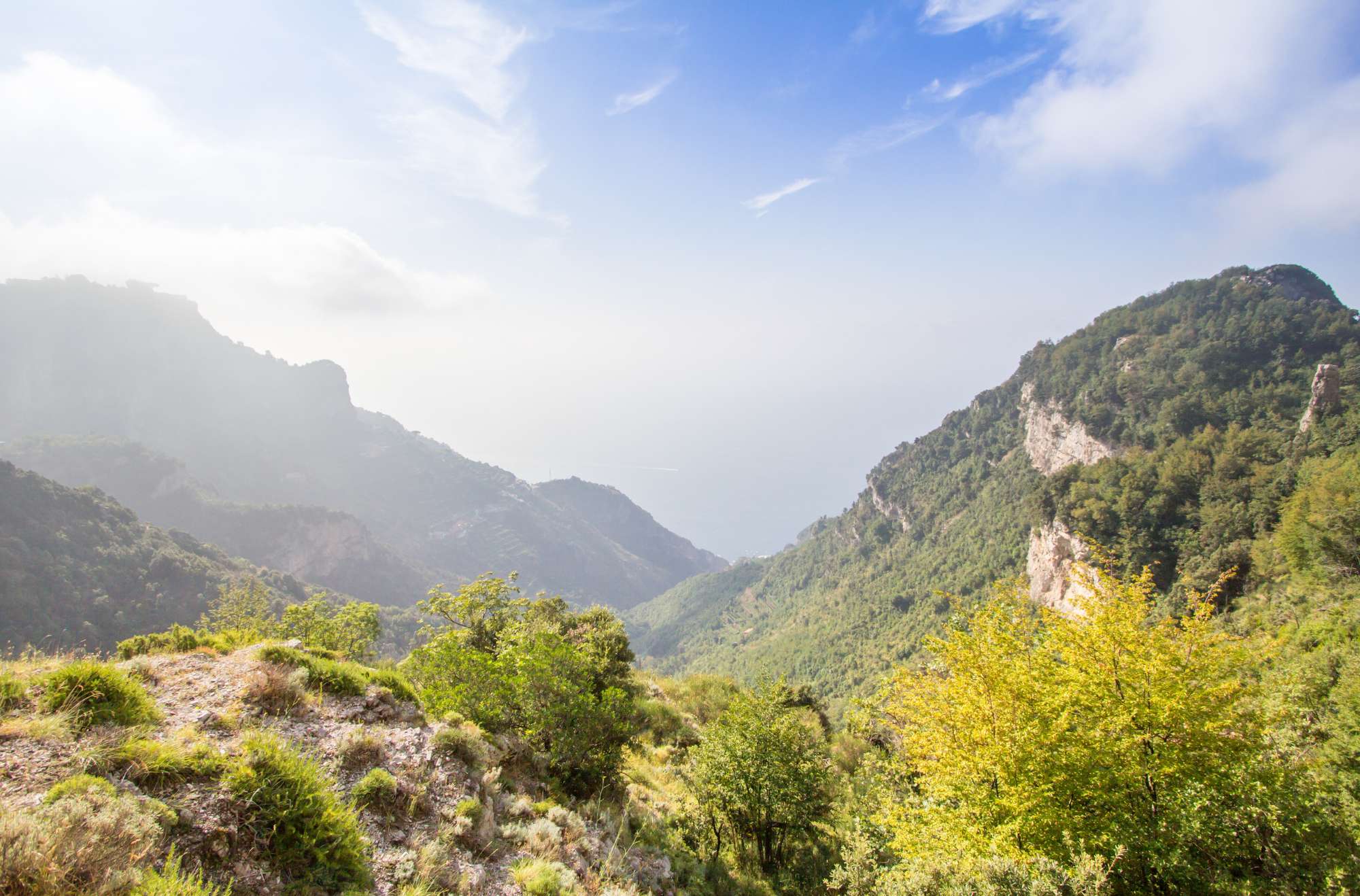 trekking a Positano - il sentiero degli dei