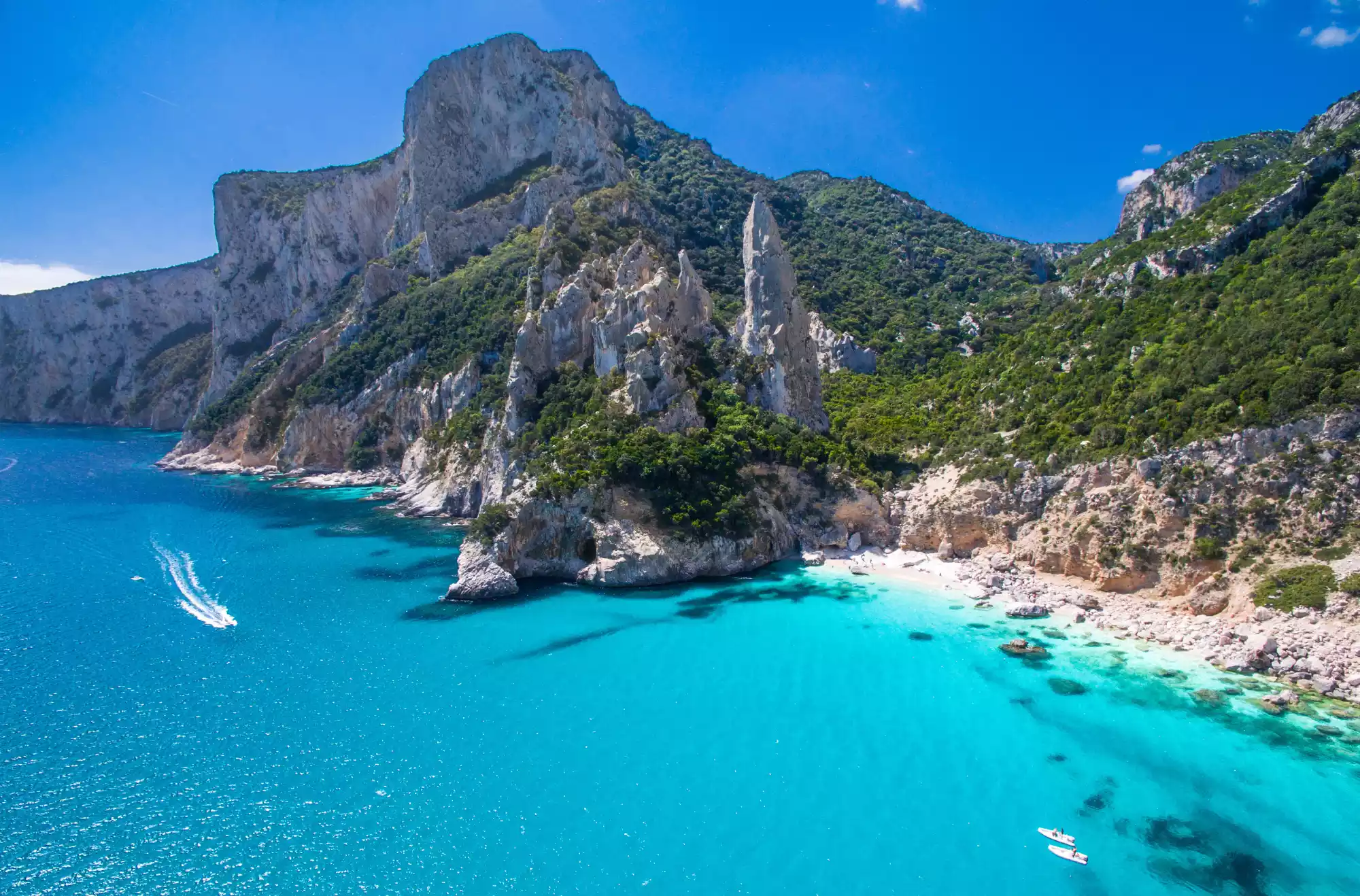 vista panoramica di Cala Goloritze
