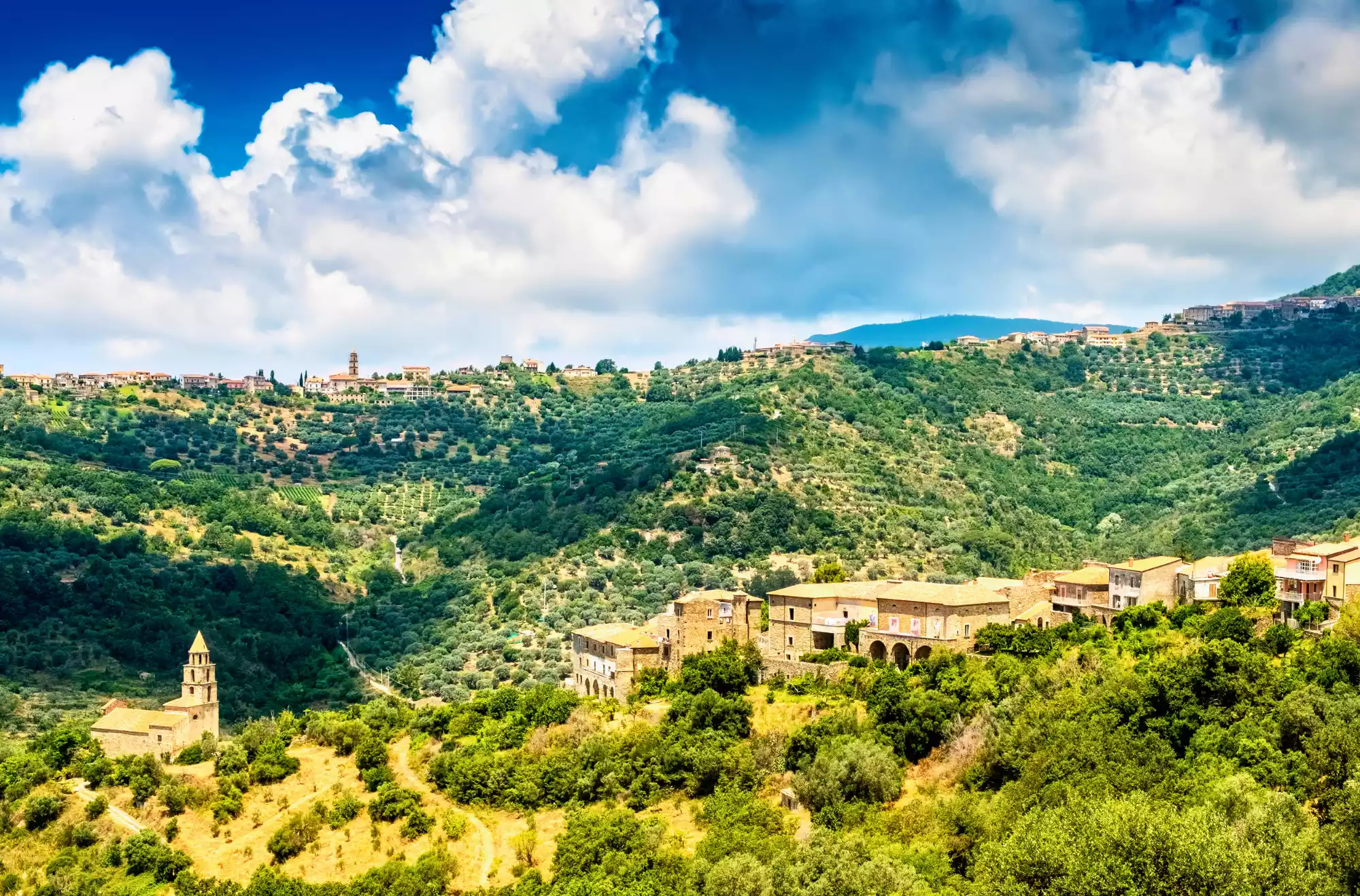 Immagine Panoramica del Parco Nazionale del Cilento