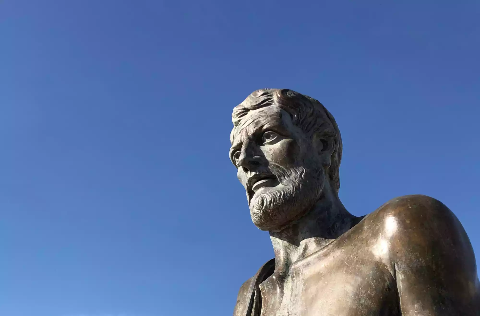 Statua di Archimede a Siracusa