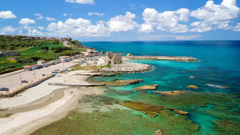 Costa e mare di Briatico, Calabria
