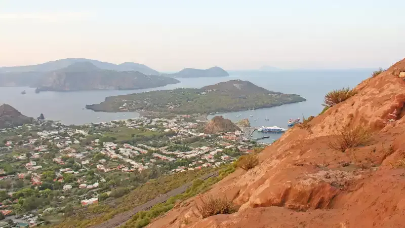 Penisola di Vulcanello sull'Isola di Vulcano
