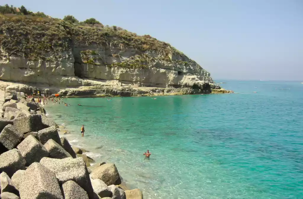 Spiaggia del Cannone a Tropea - Calabria Tirrenica