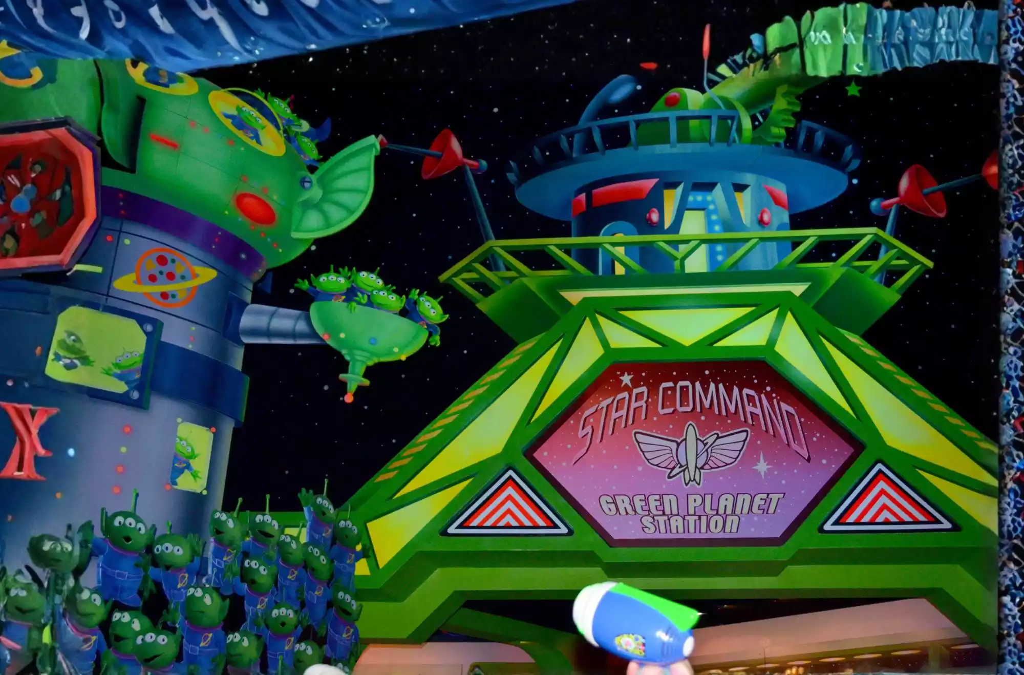 Ingresso Stazione Pianeta Verde Buzz Lightyear Laser Blast Discoveryland