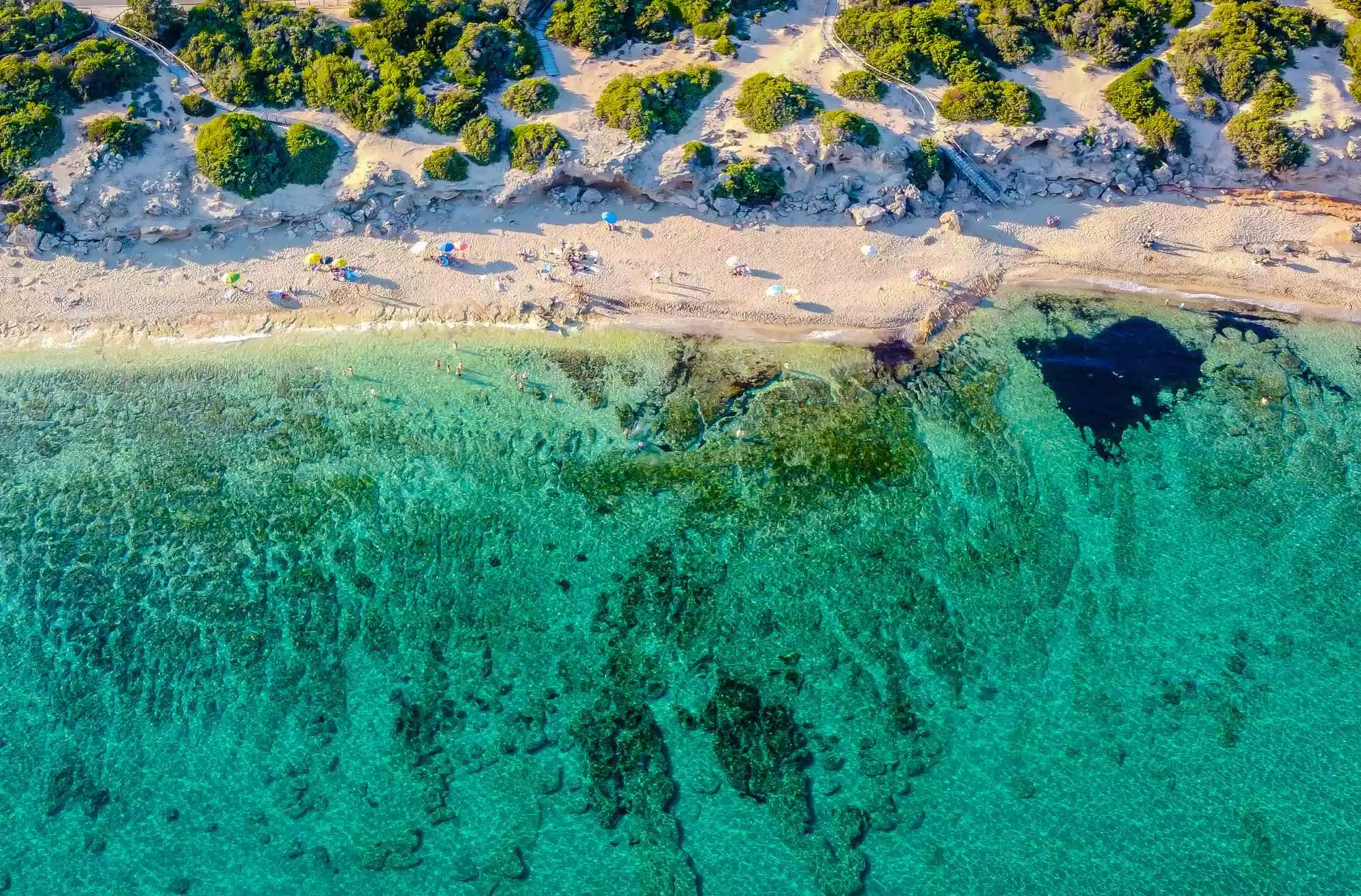 Spiaggia di Punta Prosciutto a Porto Cesareo