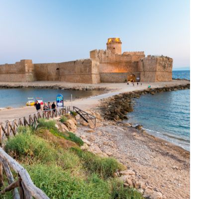 Spiaggia di Le Castella, Calabria