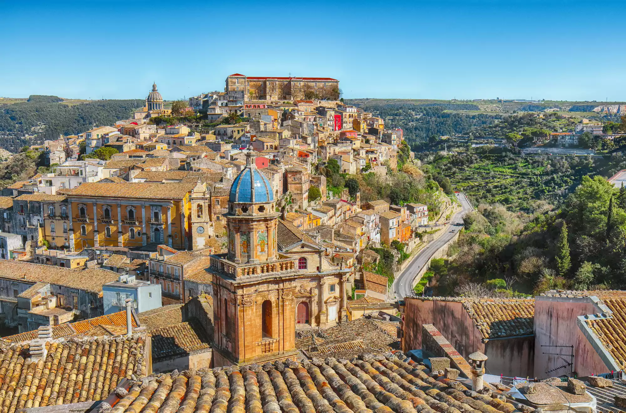 vista panoramica di Ragusa