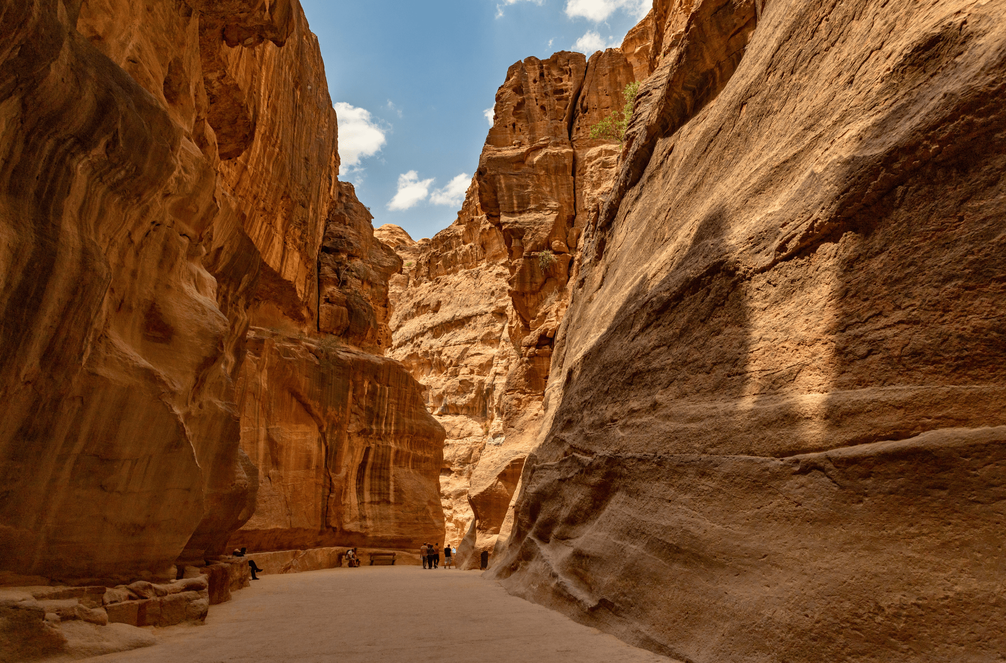 Siq di Petra