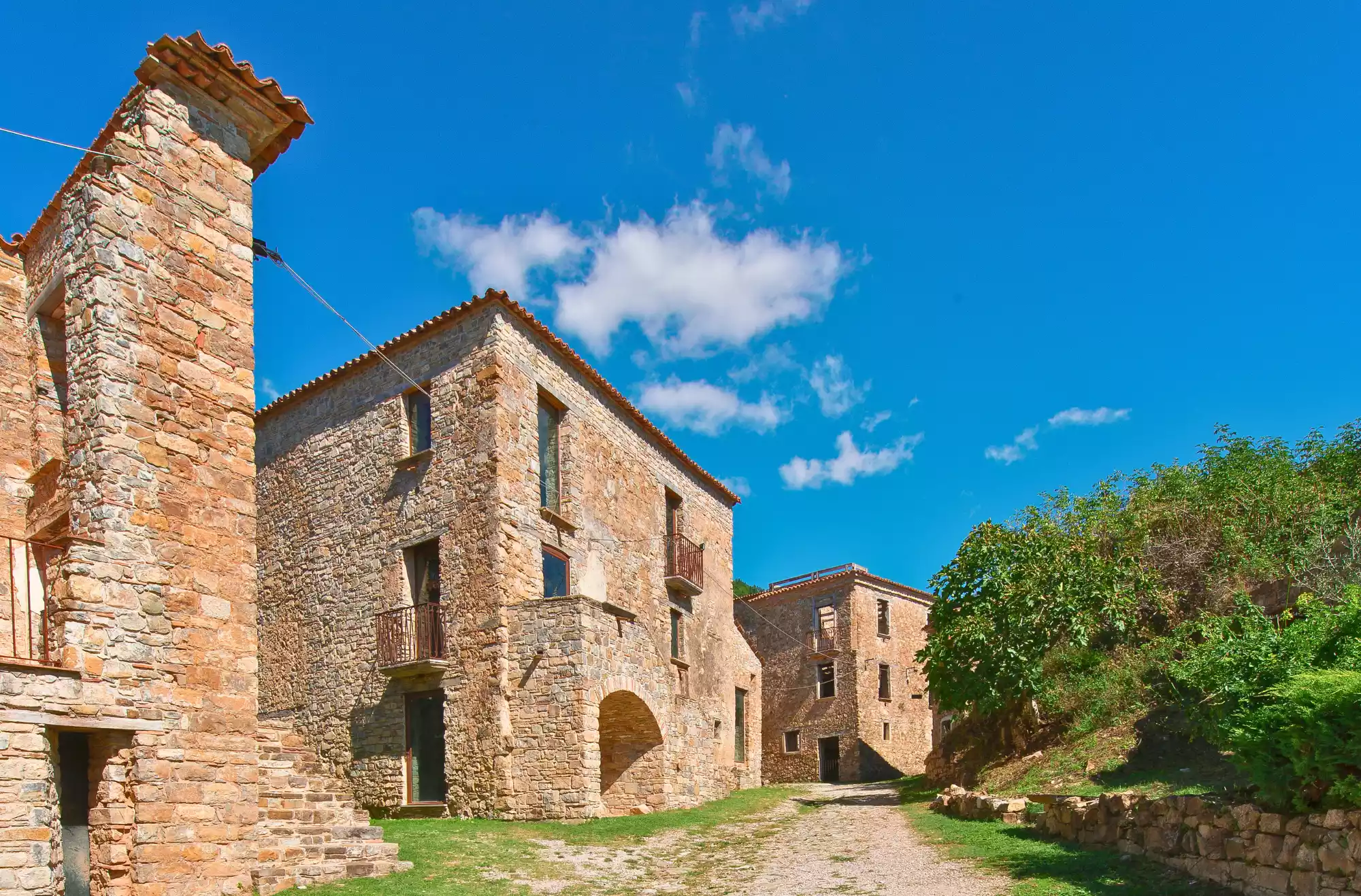 le case abbandonate di Roscigno Vecchia in Cilento