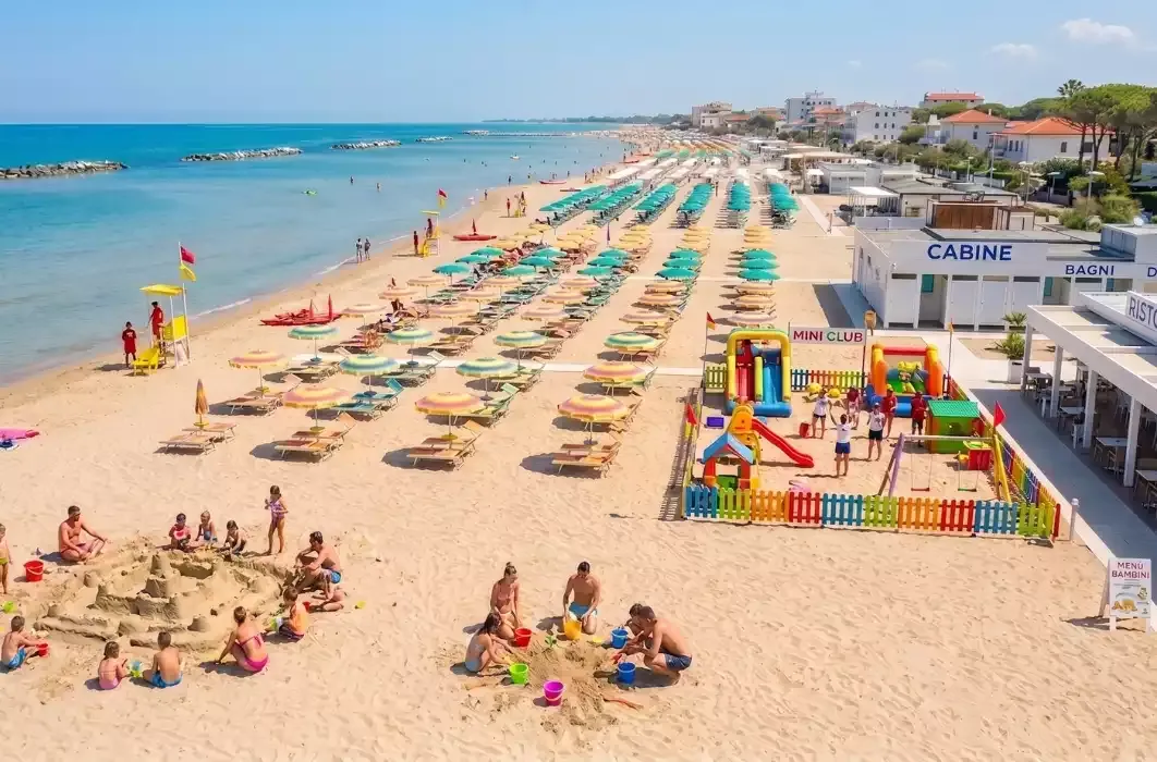 Località di mare adatta a famiglie con bambini