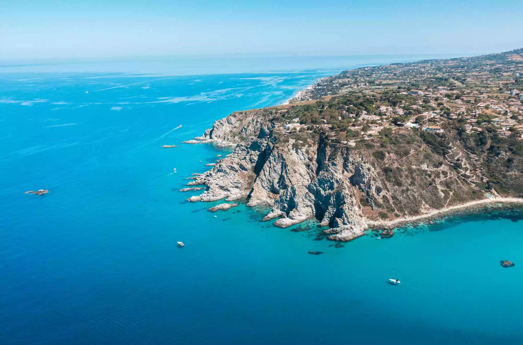 Costa degli dei dall'alto