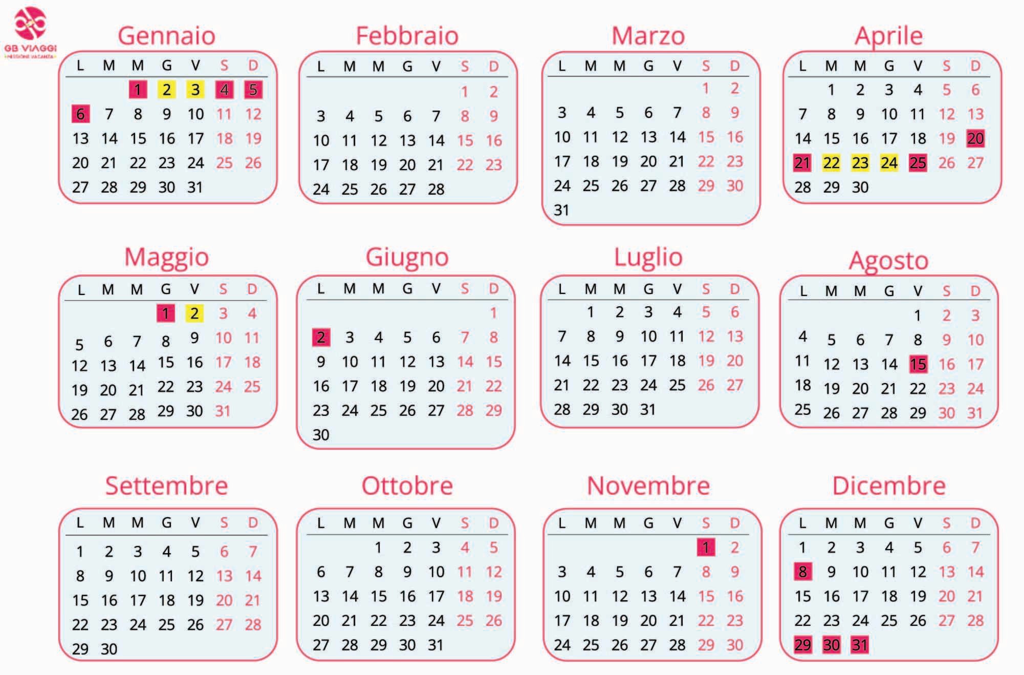 calendario 2025