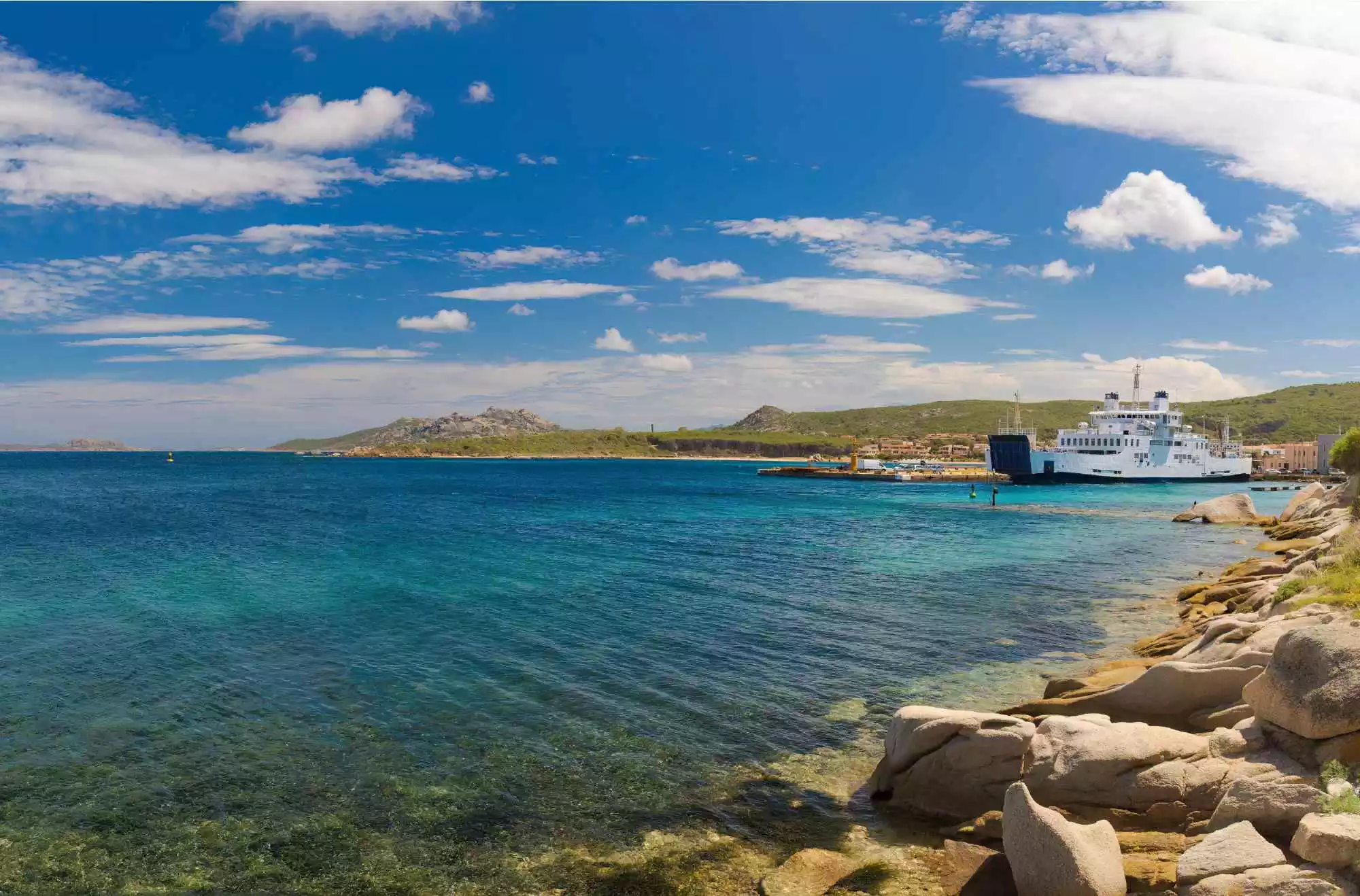 Spiaggia di Palau Vecchio a Palau in Sardegna