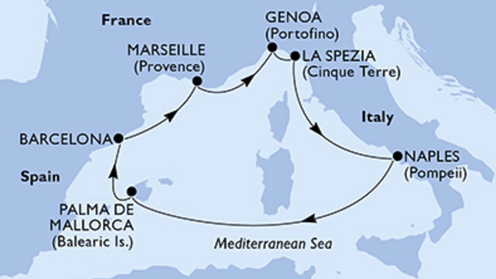 MSC Bellissima da Napoli