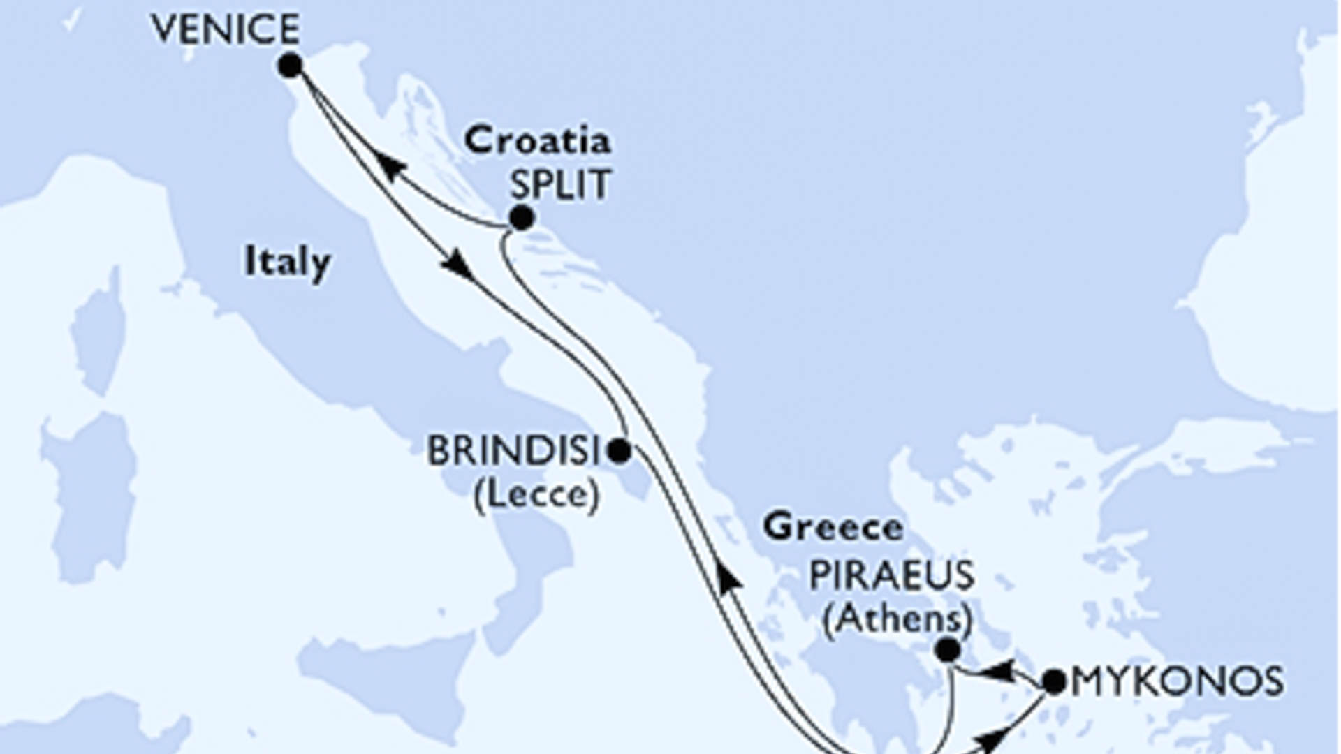 MSC Sinfonia da Brindisi